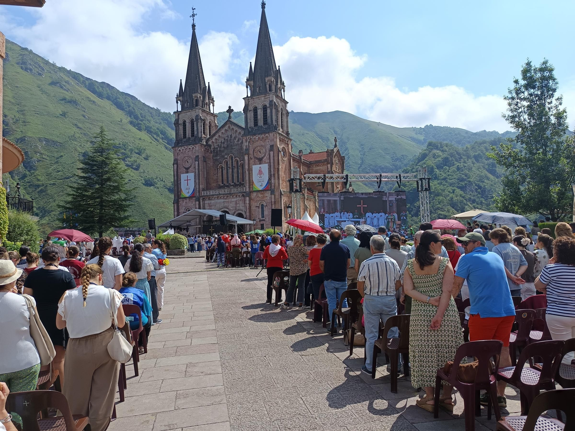 Jornada Eucarística Mariana en Covadonga