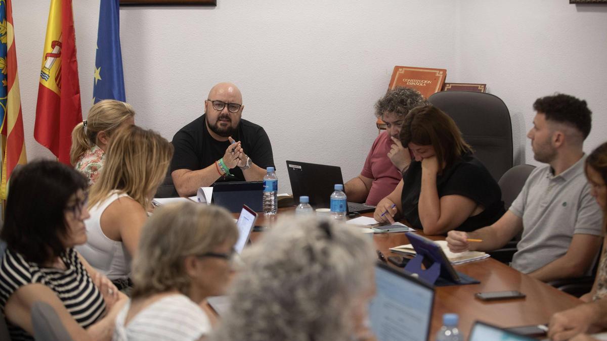 Intervención del alcalde en un pleno.