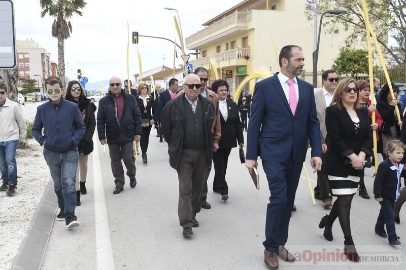 Procesión de Domingo de Ramos en La Hoya