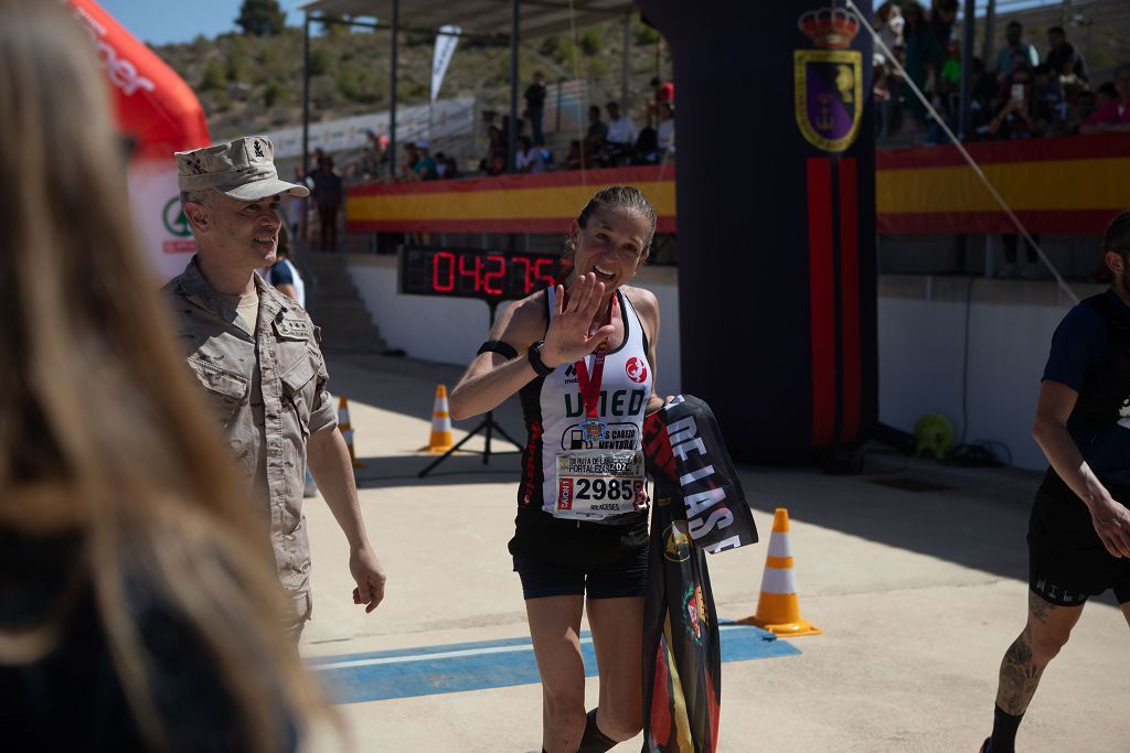 Momento de la llegada a meta en la Ruta de las Fortalezas de Cartagena