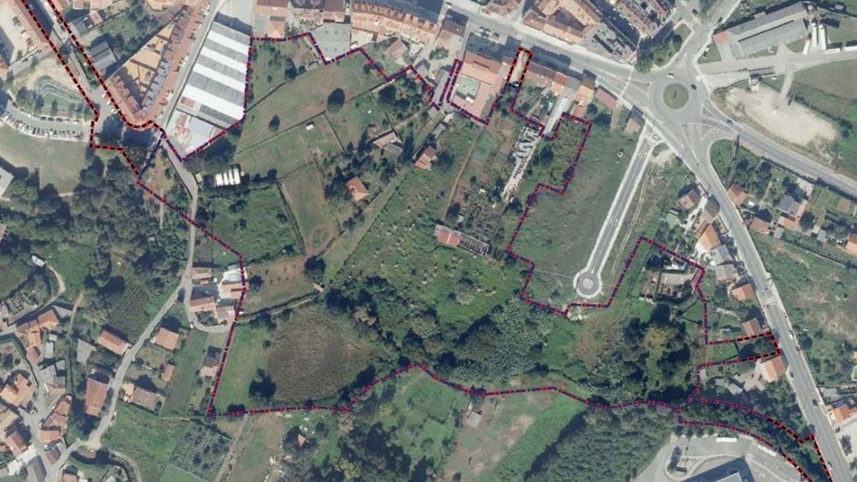 La zona de actuación.