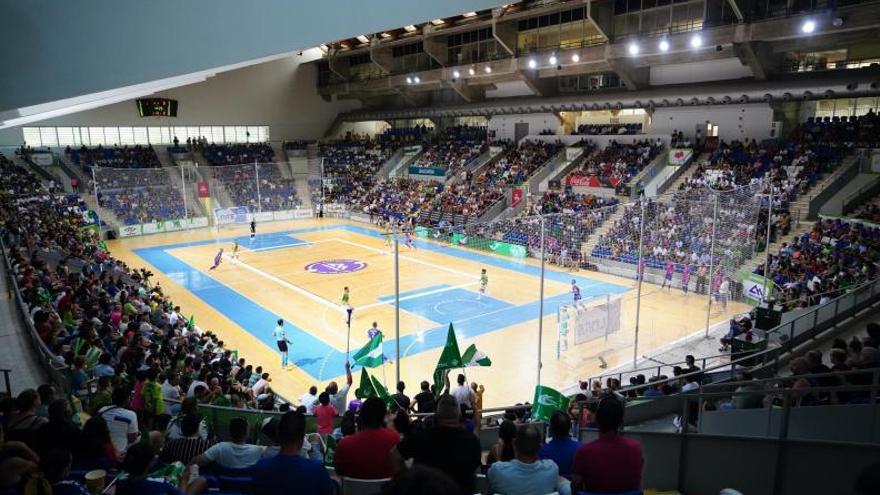 El pabellón de Son Moix vuelve a albergar la Copa del Rey. | PALMA FUTSAL