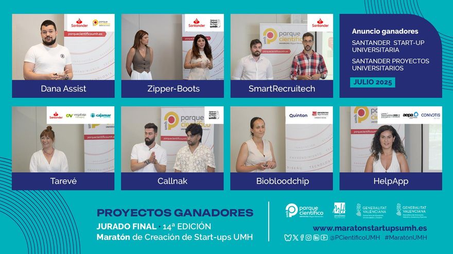El Maratón de Start-ups de la UMH de Elche supera el millón de euros en premios en 14 años