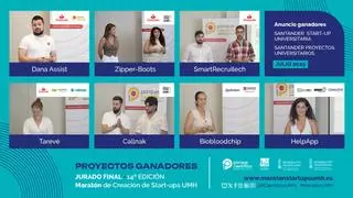 El Maratón de Start-ups de la UMH de Elche supera el millón de euros en premios en 14 años