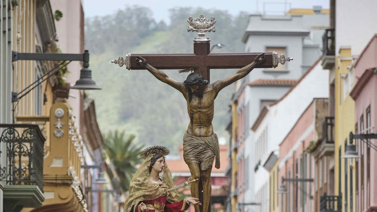 Primera procesión de la Semana Santa de La Laguna y preparativos