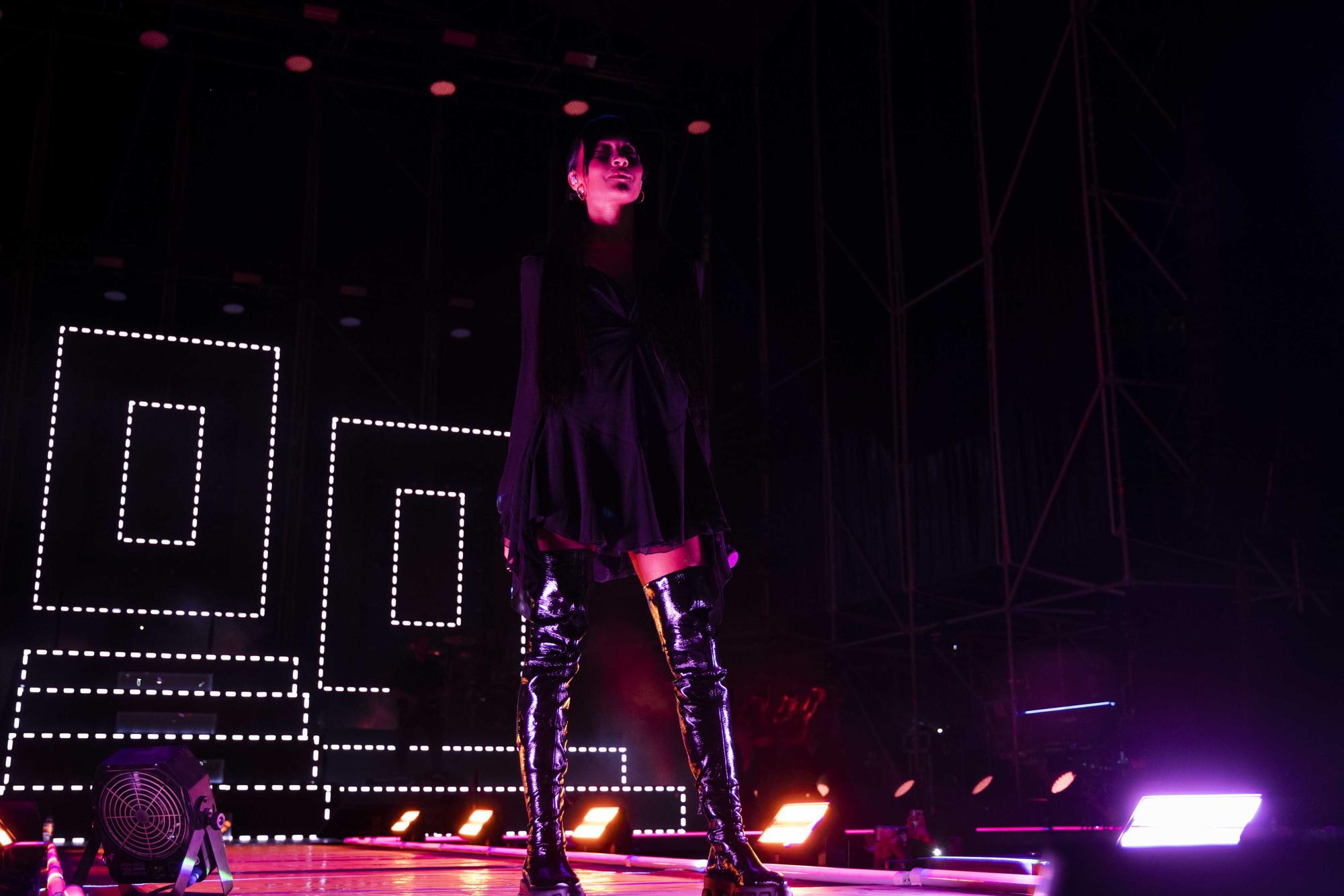 Aitana llena la plaza de toros de València