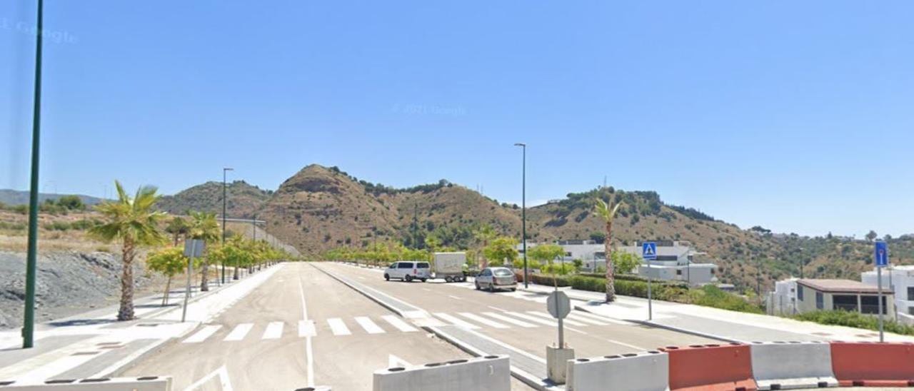 Entrada a la calle Jesús Marín.