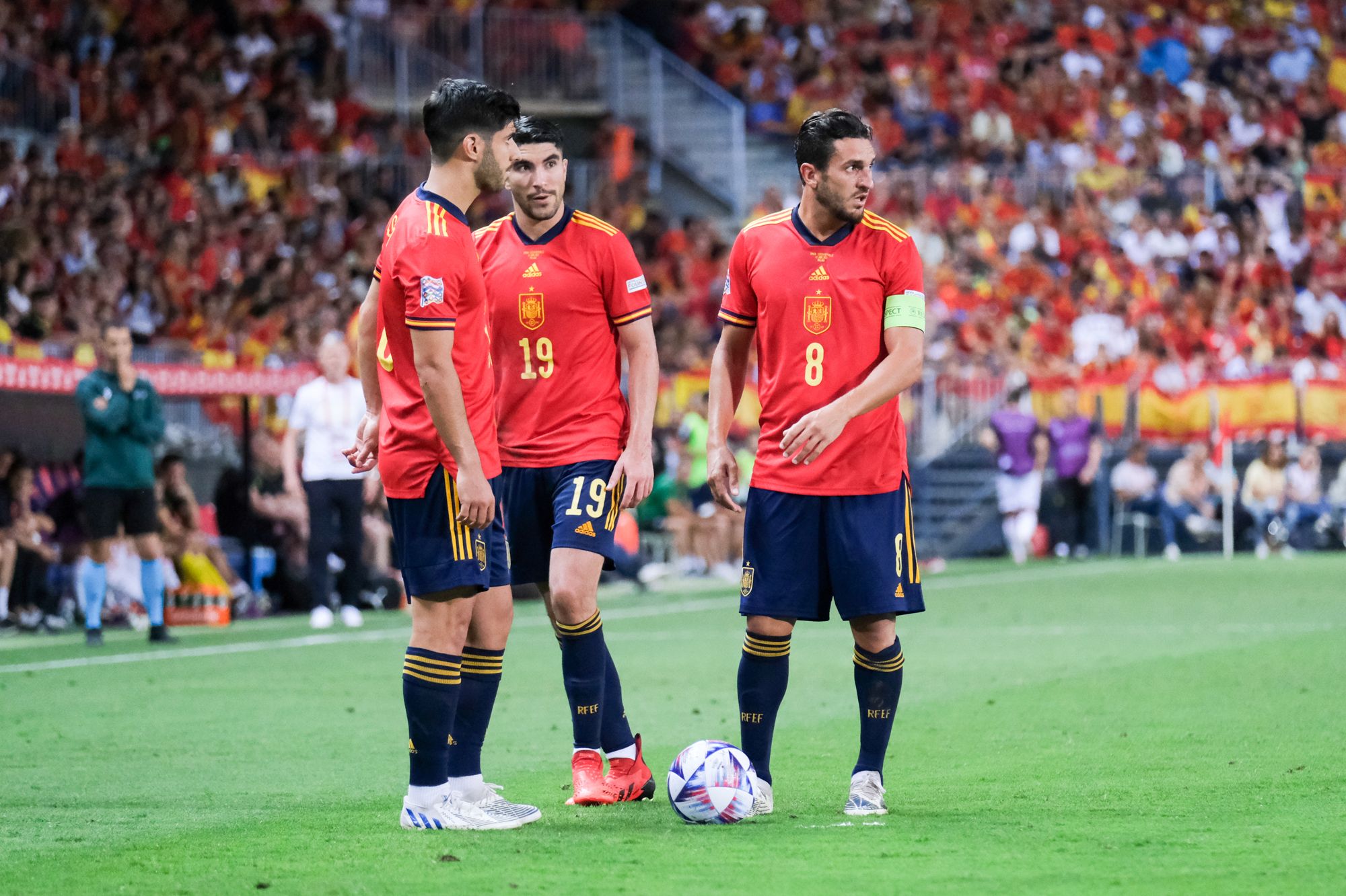 El España - República Checa en La Rosaleda, en imágenes