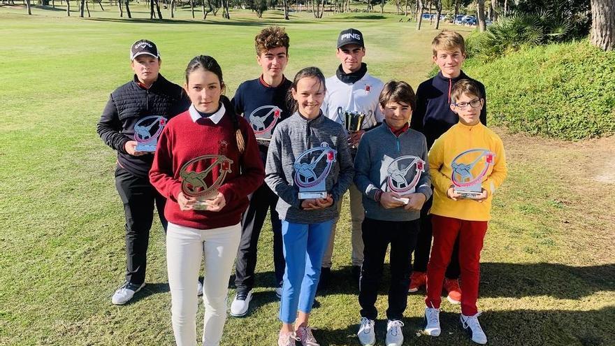 Ganadores del Campeonato Regional de categoría benjamín.