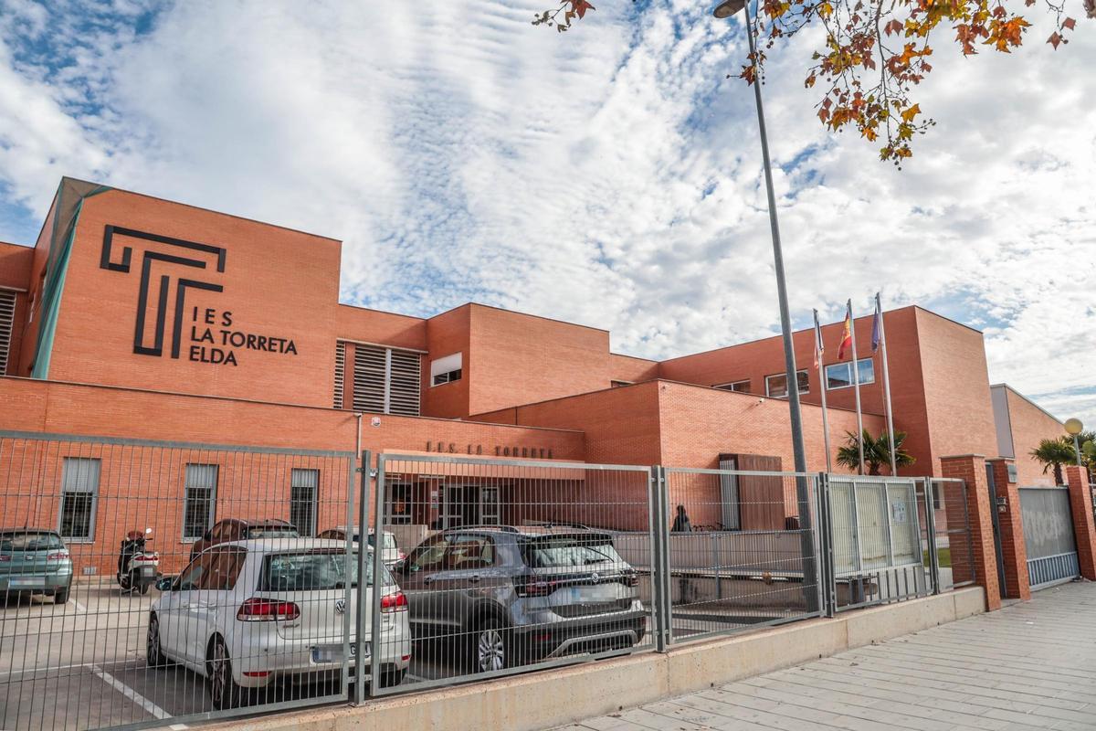 El instituto La Torreta de Elda, en una imagen de archivo.