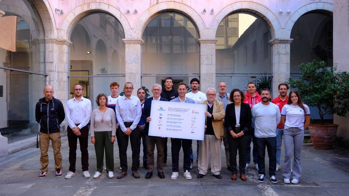 La presentació a la Diputació de Girona.