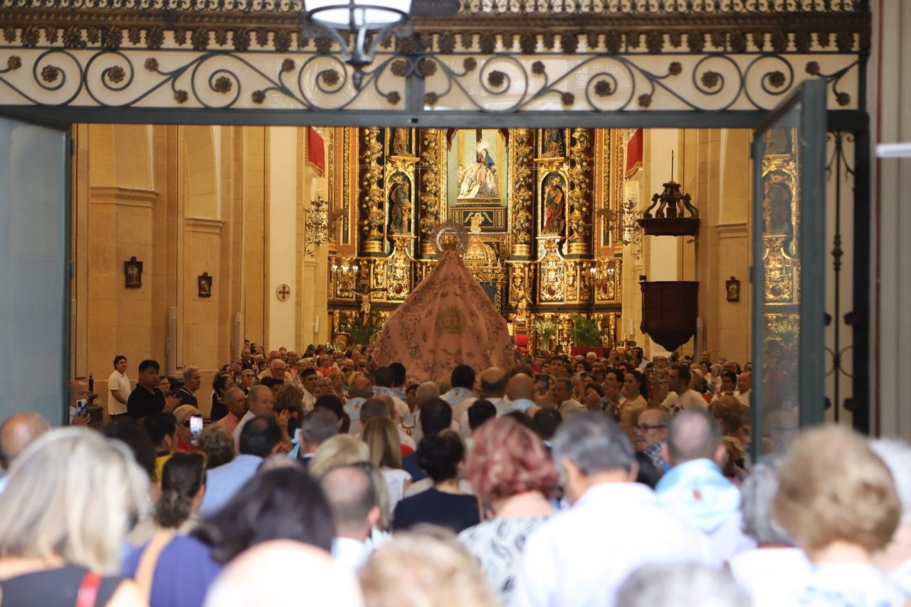 El regreso de la Virgen de las Huertas a Lorca por Feria, en imágenes