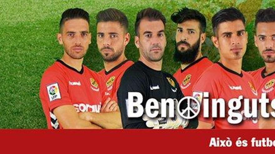 El Nàstic rectifica: el Llagostera passa de «Venvingut» a «Benvingut»