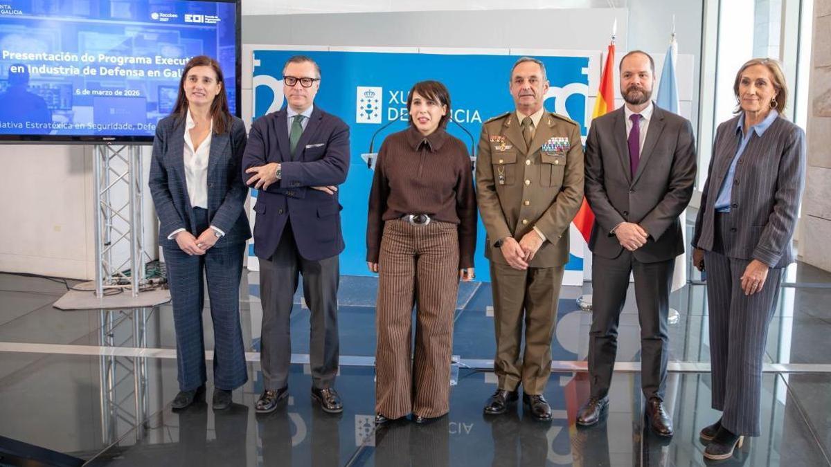 María Jesús Lorenzana presentó el Programa Ejecutivo en Industria de Defensa en Galicia
