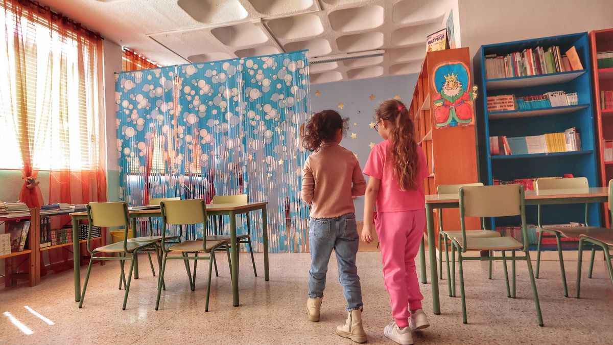 Las instalaciones de un colegio de Santa Cruz.