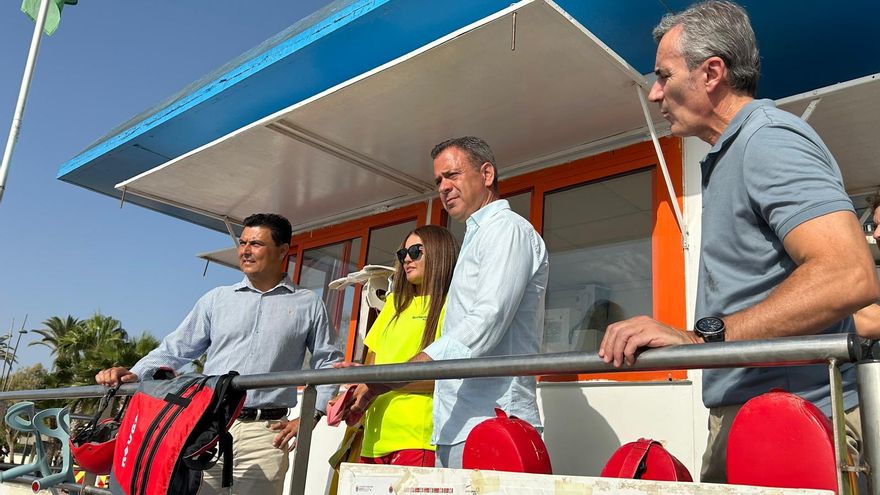 Más de 300 rescates en el mar y casi seis mil curas en las playas de la Región en julio