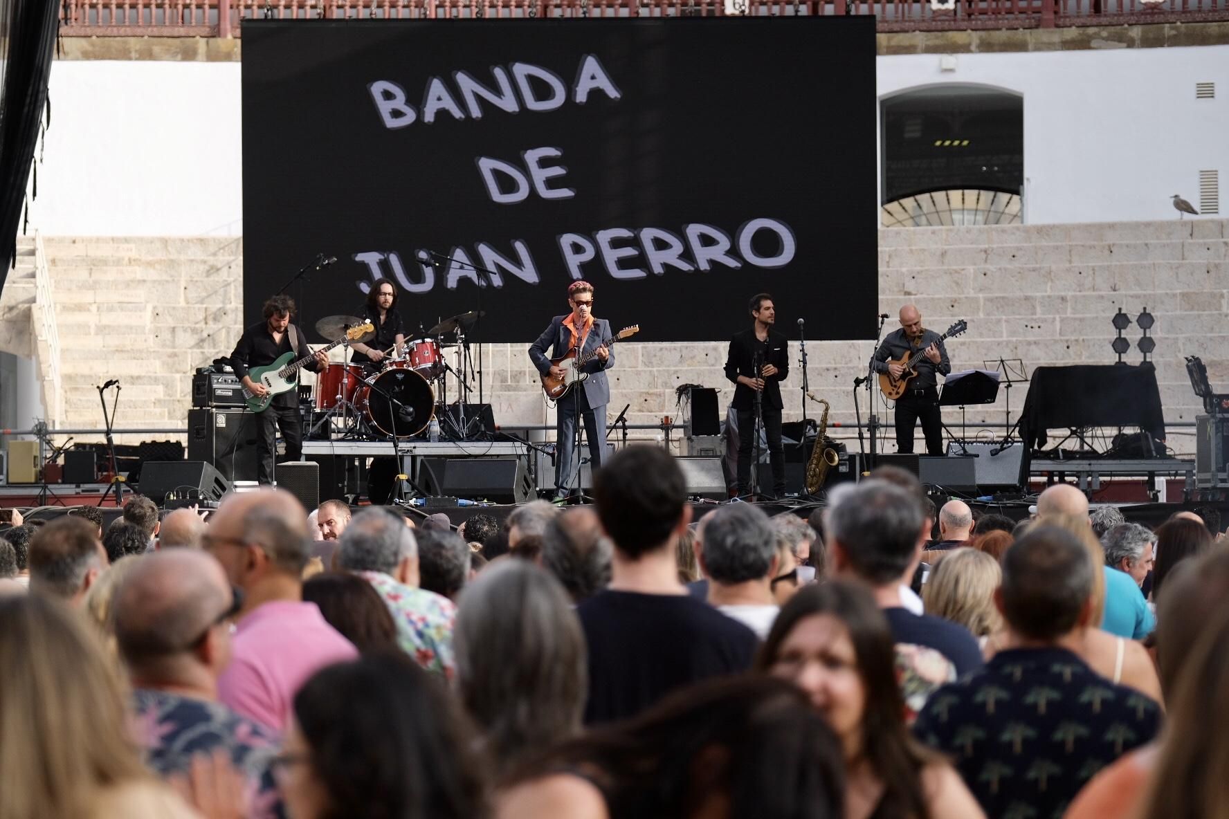 Juan Perro, en concierto en el Brisa Festival.