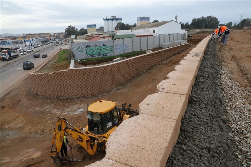 Imágenes de la evolución de las obras de la Ronda Norte