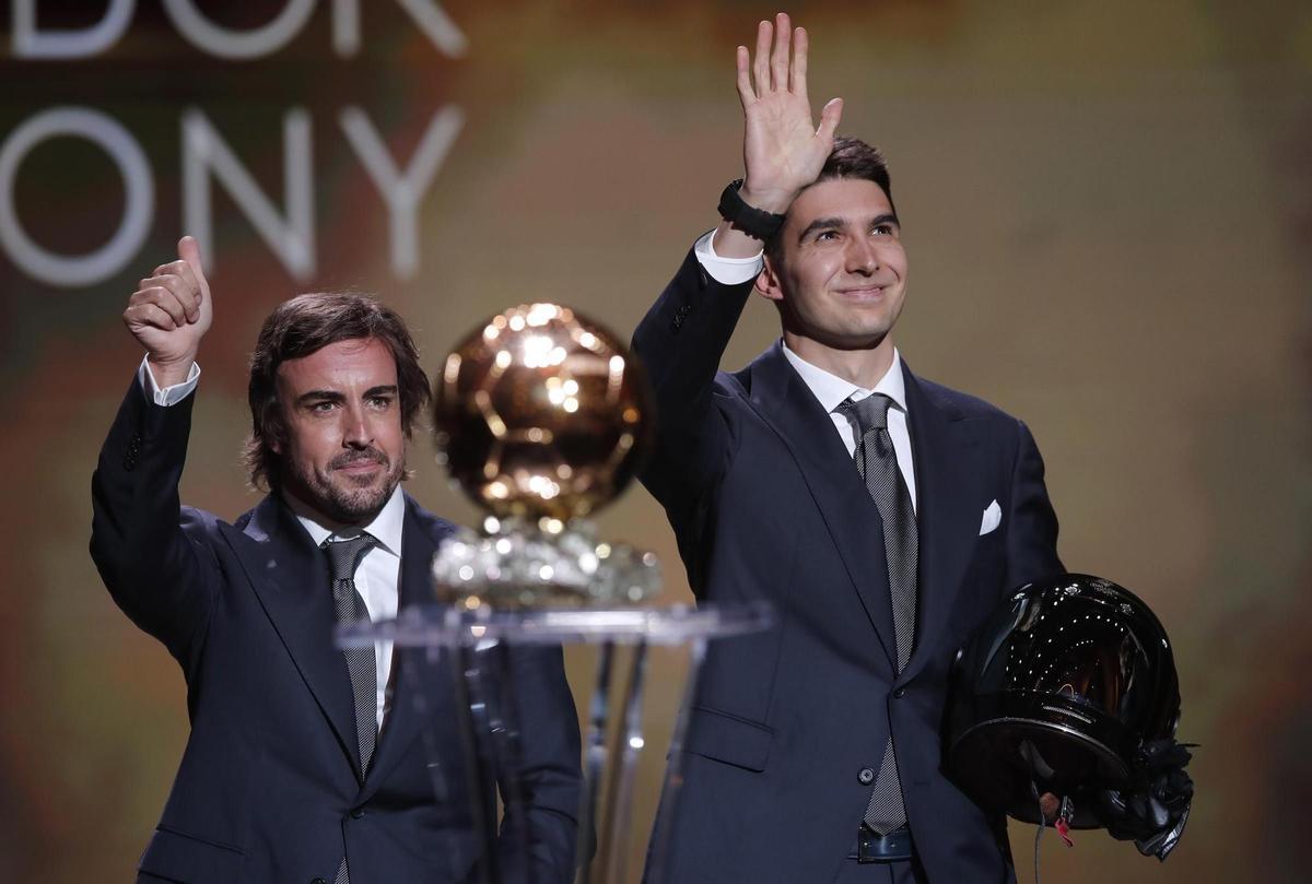 Fernando Alonso y Esteban Ocon.