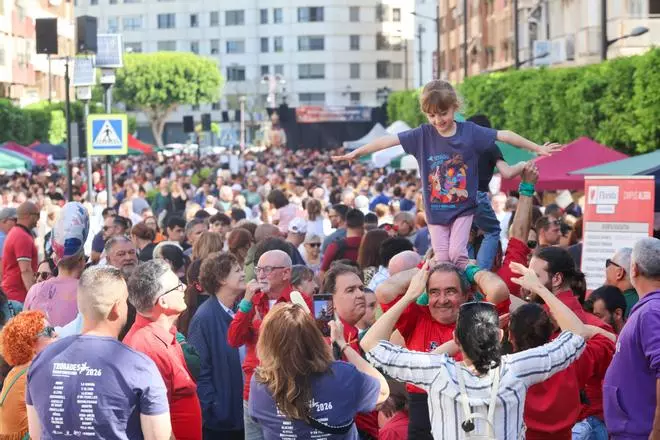 Más de 20.000 personas reivindican el futuro del valenciano en la 'Trobada' de la Ribera
