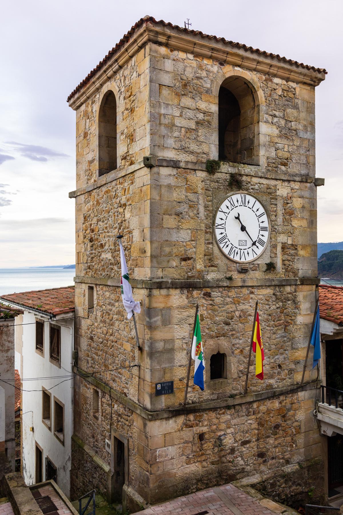 La Torre del Reloj. Lastres, Asturias, España