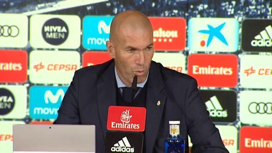 Zidane: "Meter cinco goles al Sevilla no es nada fácil"