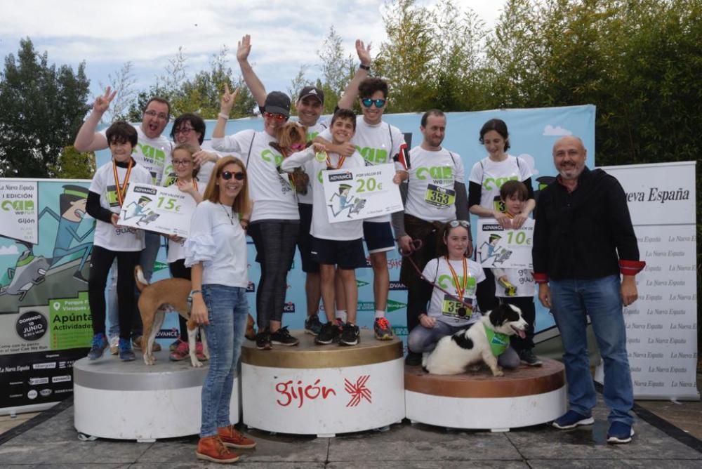 "Can We Run": Deporte, perros y solidaridad toman Gijón