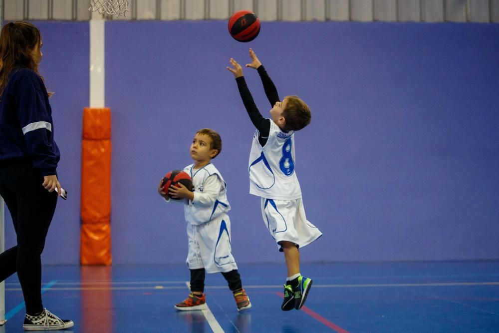 El objetivo de estas diadas es captar a niños para que jueguen al baloncesto