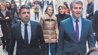 Feijóo organiza su primer gran acto internacional bajo la tensión de ser anfitrión junto a Mazón