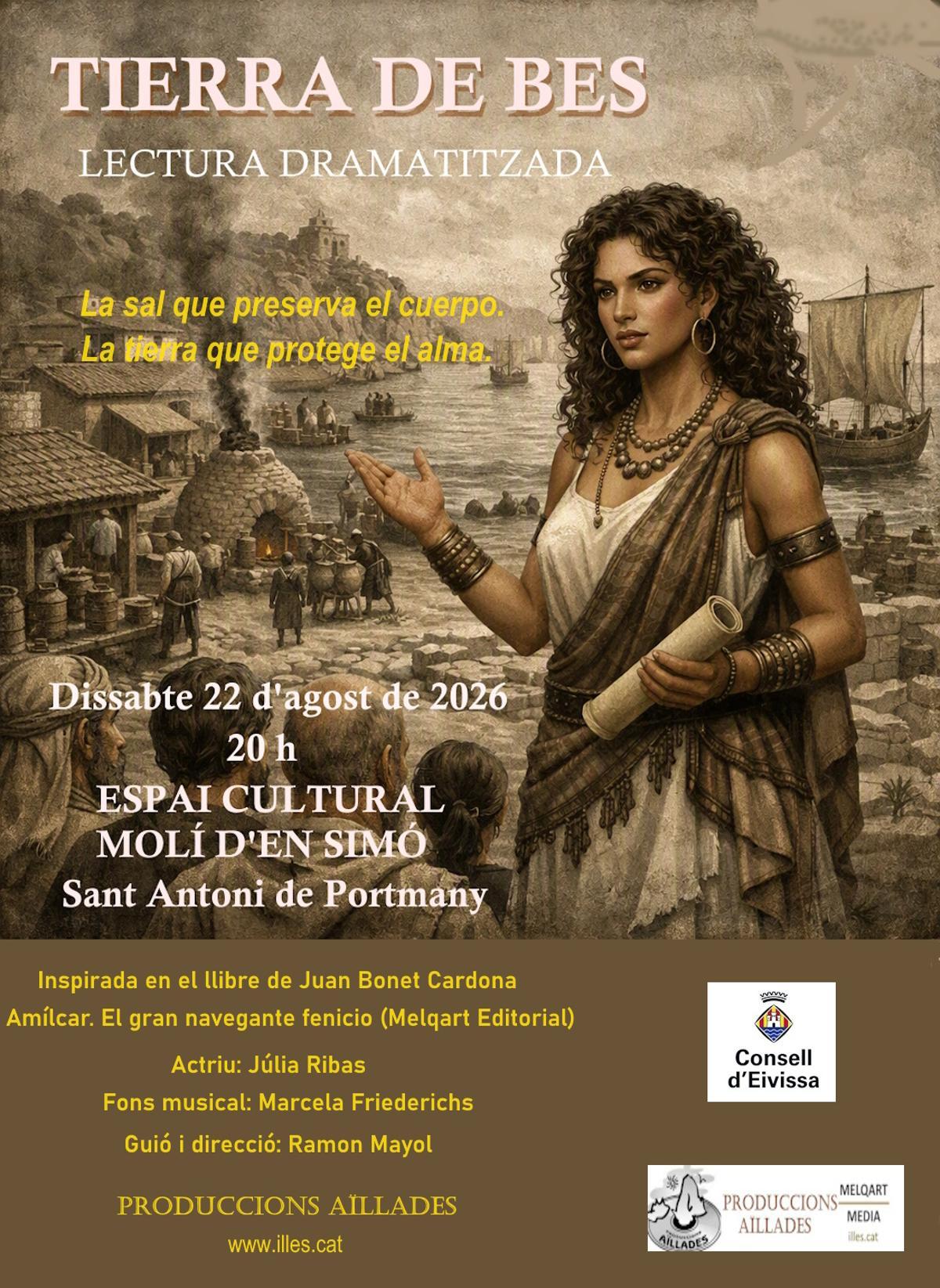 Cartel del acto.