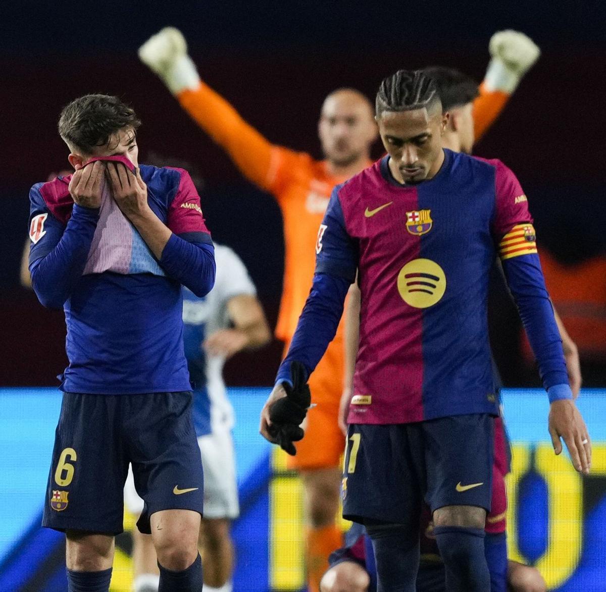 El Barça rebutja ser feliç El Barça rebutja ser feliç