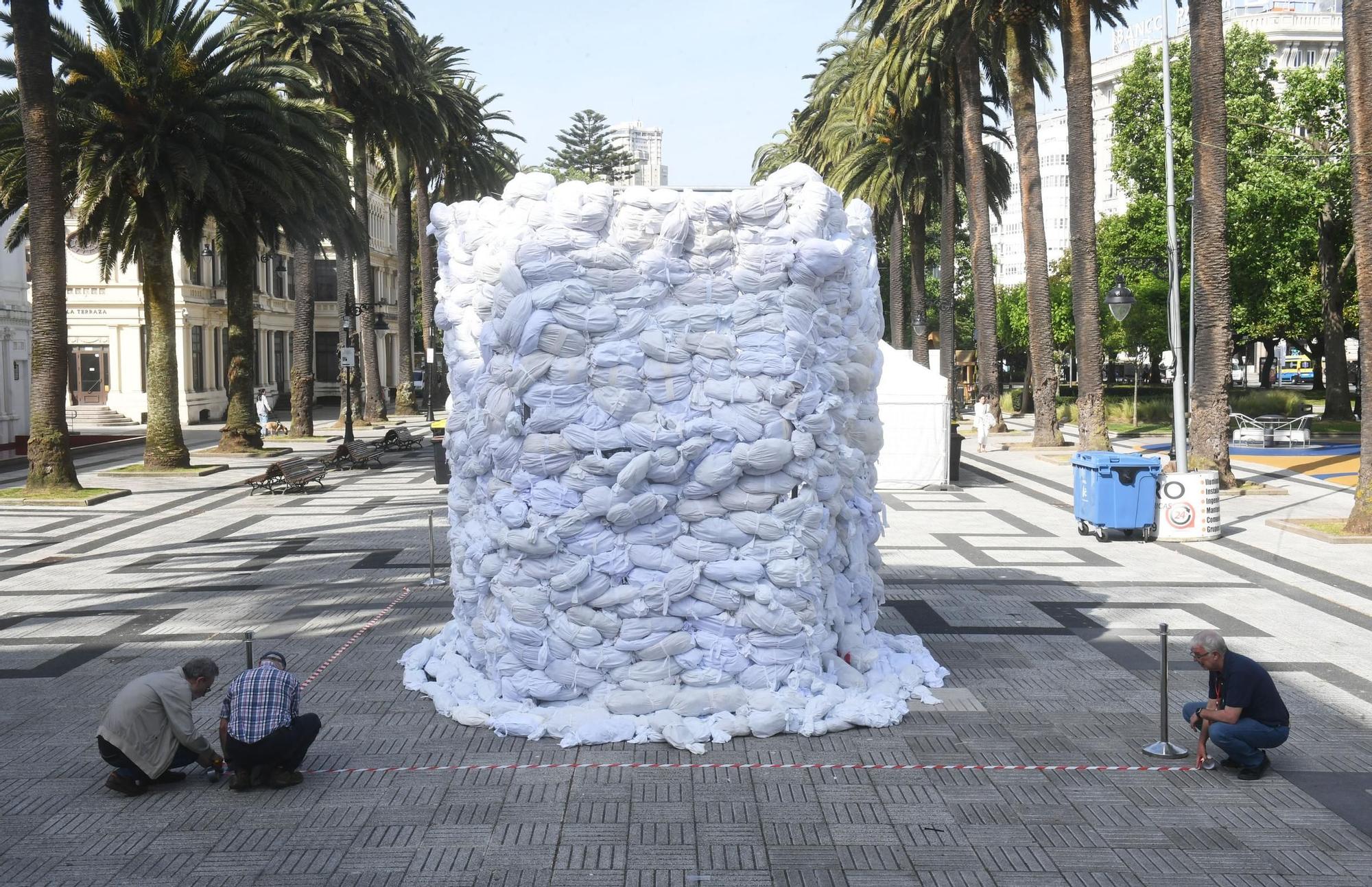 Arranca la 8ª edición de Acampa pola Paz en los jardines de Méndez Núñez