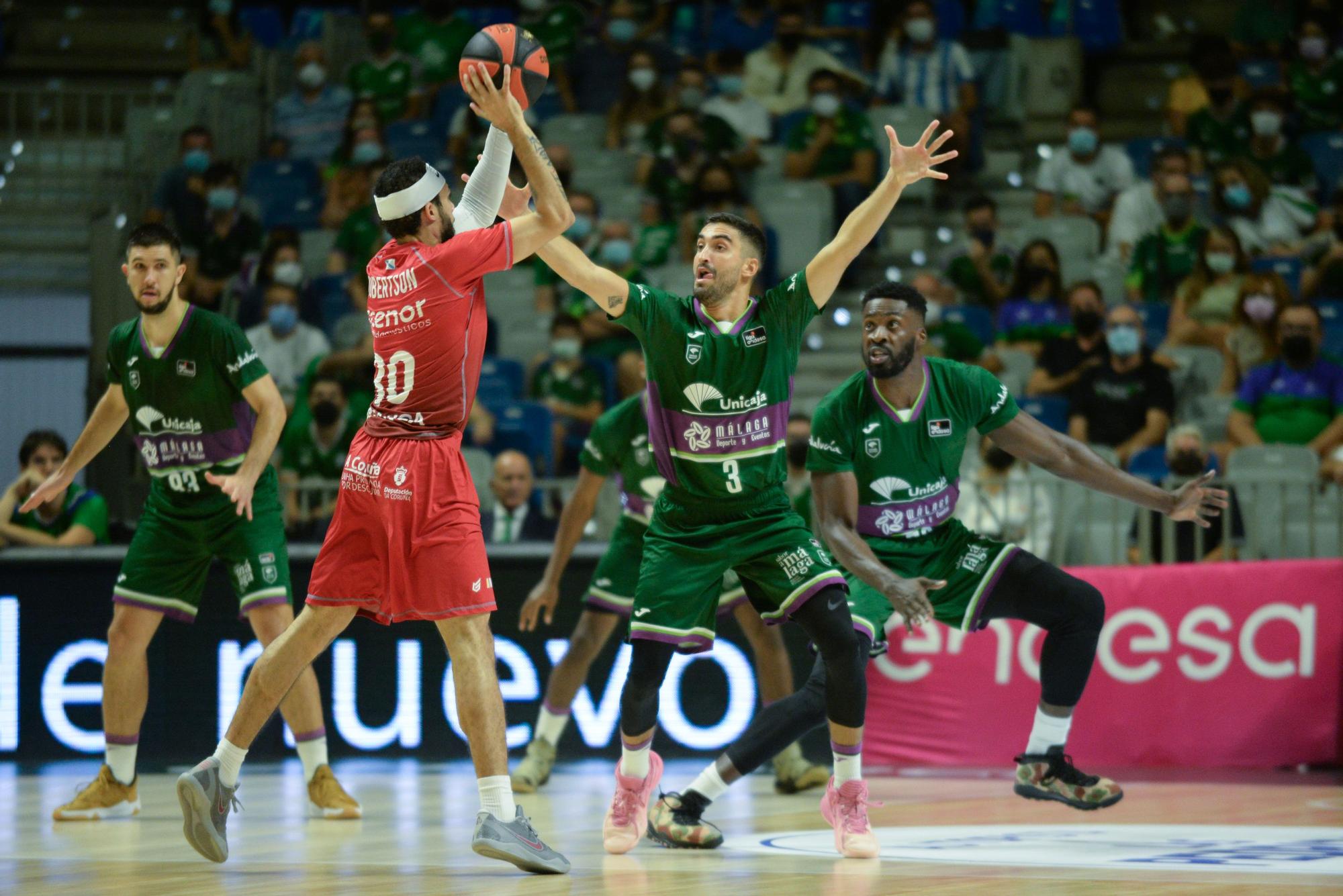 Unicaja - Obradoiro, en imágenes