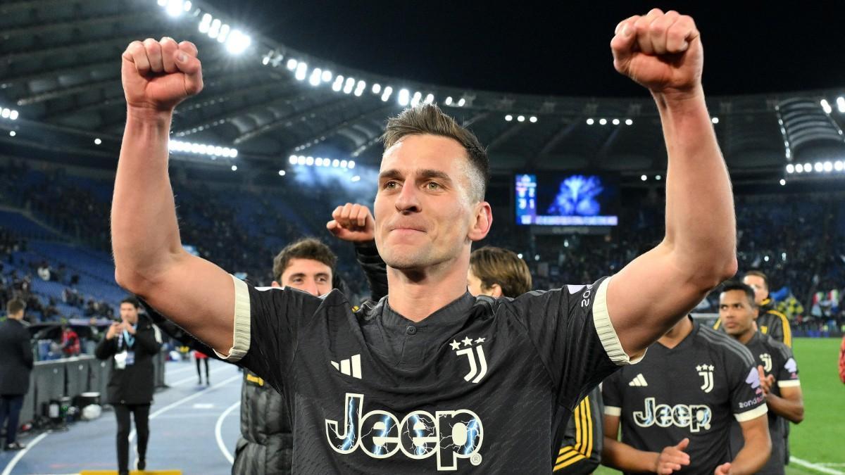 Milik, clave para que la Juventus esté en esta final de Coppa