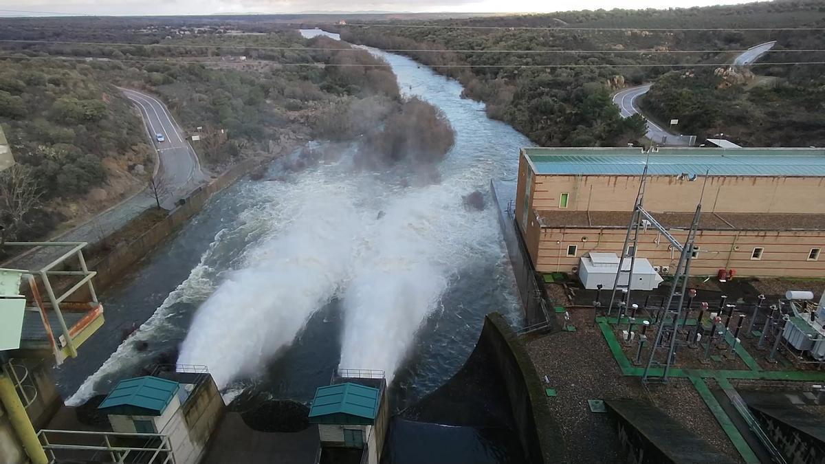 VIDEO | Desembalse del río Tera en Nuestra Señora de Agavanzal