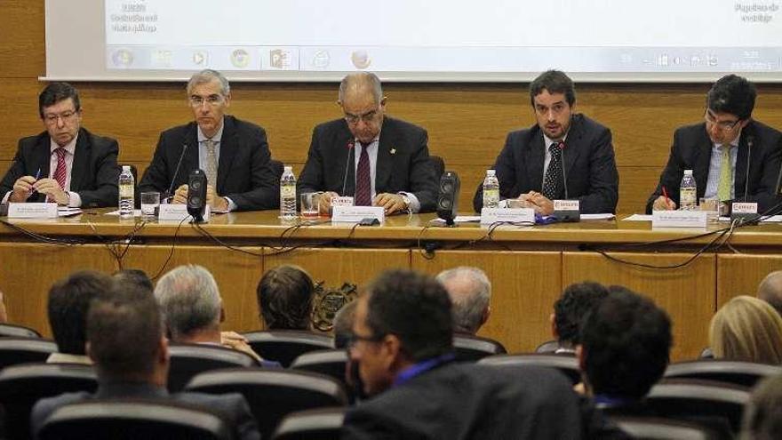 Asistentes a la inauguración de las jornadas técnicas. // Jorge Santomé