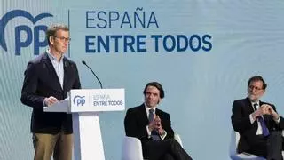 Dirigentes del PP, tras la foto Aznar-Rajoy: "Feijóo ha culminado el relevo de Casado"