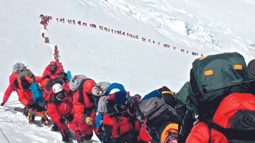 Nueva tragedia  en el Everest