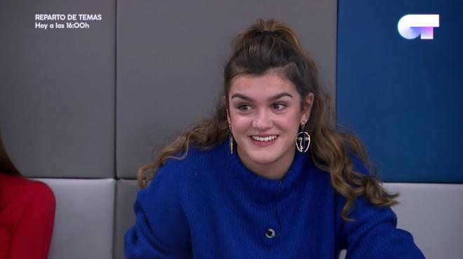 Amaia de OT con pendientes de Mango