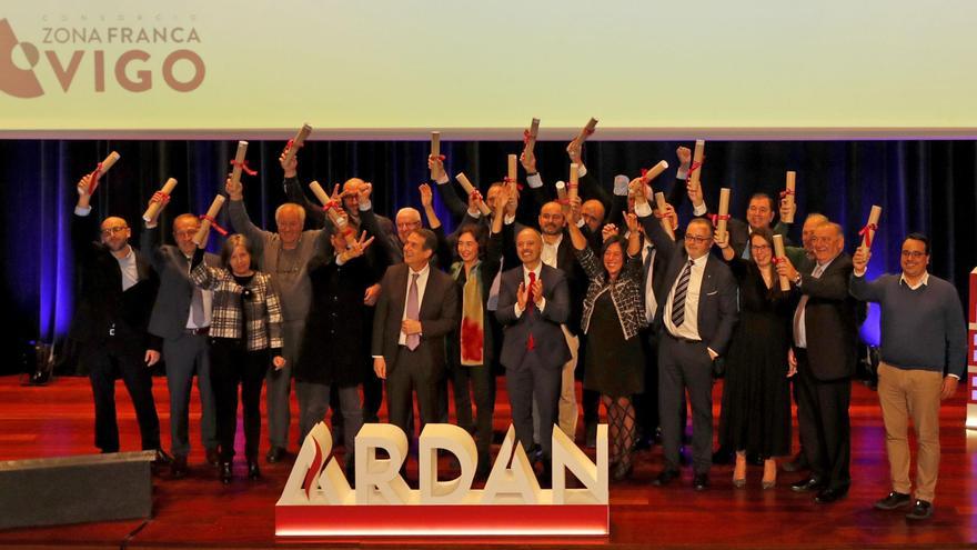 Gala de entrega de los premios Ardán en la edición del año 2019.