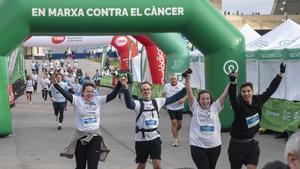 Barcelona corre contra el cáncer en el Fòrum
