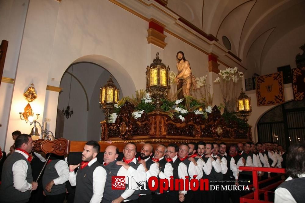 Encuentro en Lorca del Cristo de la Sangre, Señor de la Penitencia y la Virgen de la Soledad