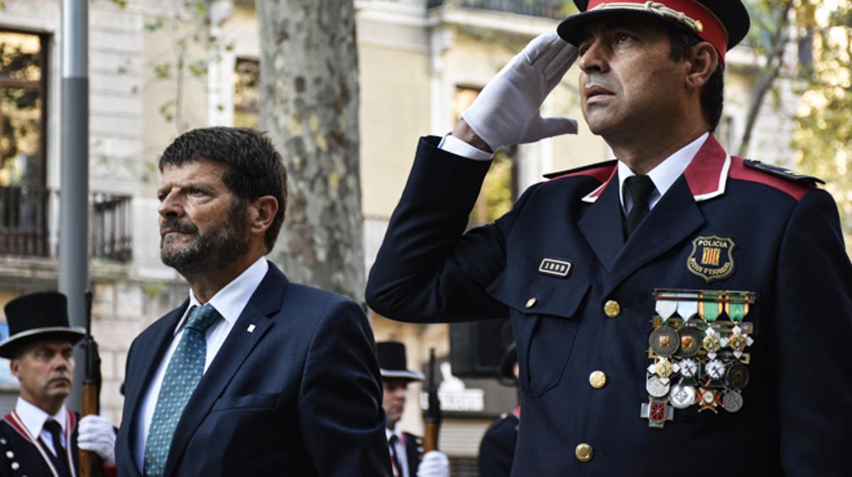 Dimiteix Albert Batlle, director general dels Mossos d’Esquadra.