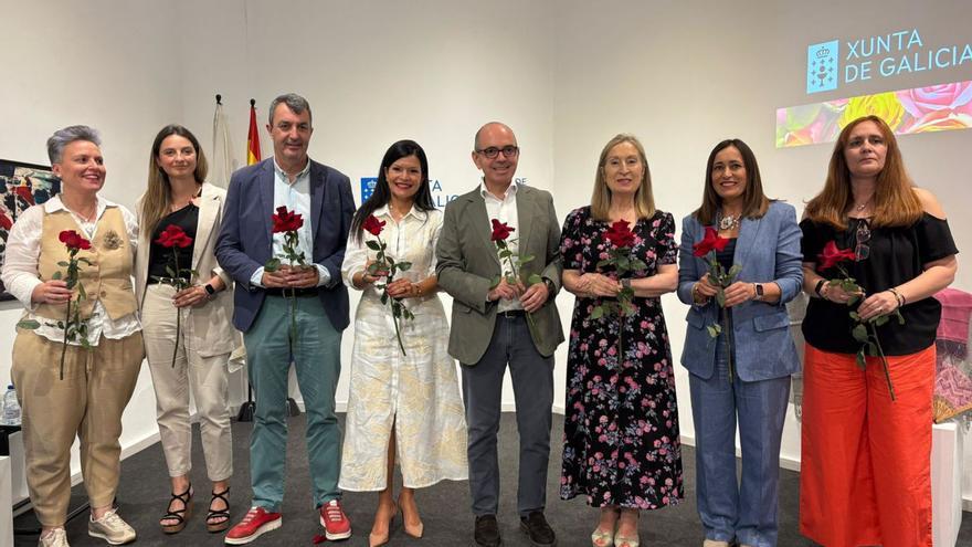 Javier Guillén y Ana Pastor ya ejercen su valeduría de la rosa