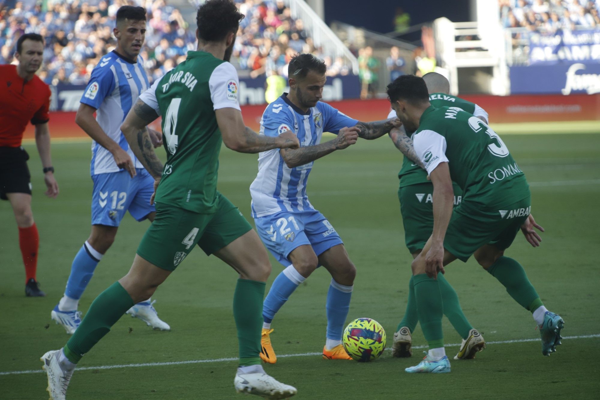 LaLiga SmartBank | Málaga CF - SD Huesca, en imágenes