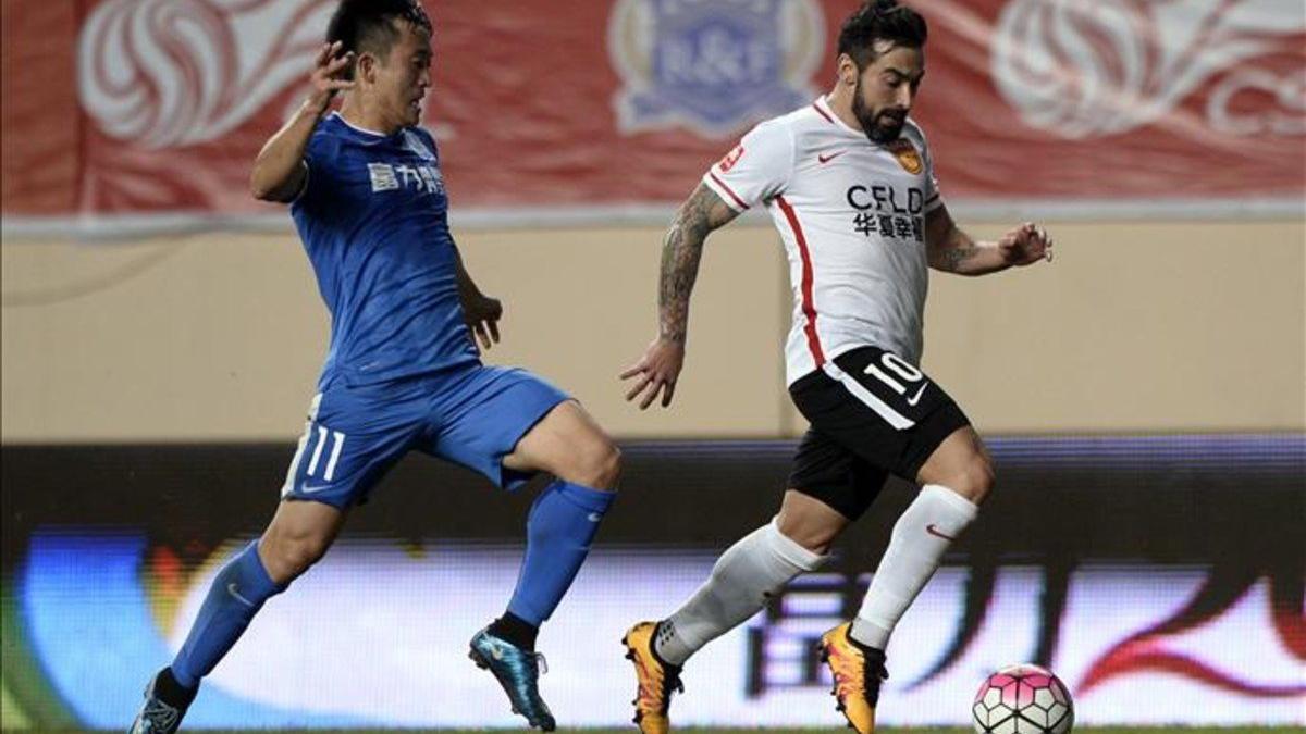 Lavezzi está a un gran nivel en China