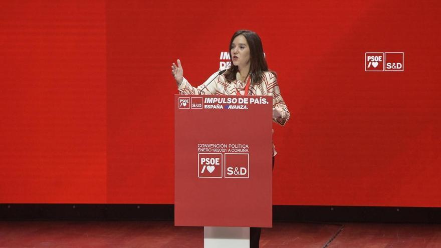 Inés Rey recibe el premio Manuel Marín del PSOE y lo dedica &quot;a mis compañeras, a las mujeres&quot;