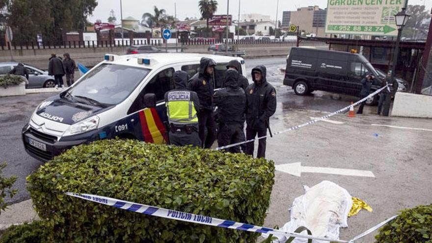 El cadáver de la joven, rescatado el día del temporal.