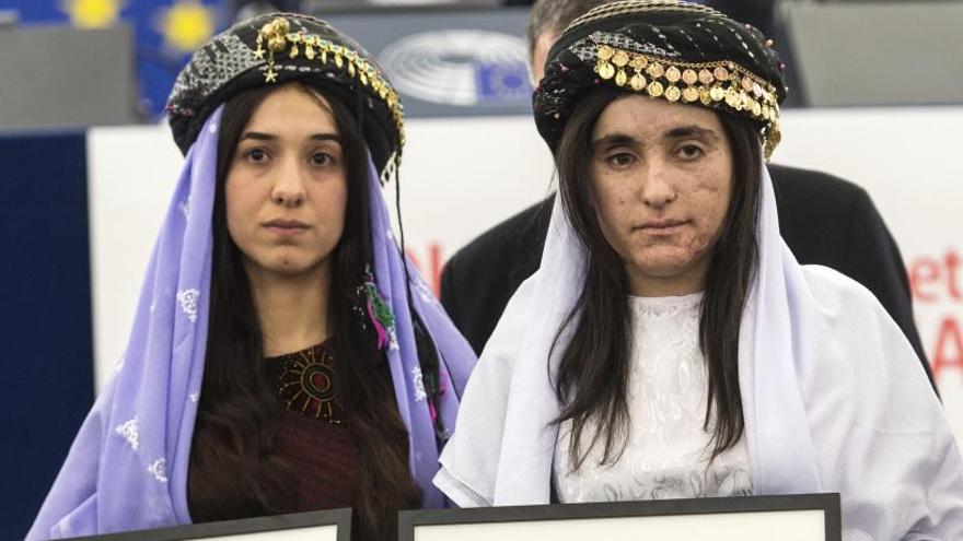 Nadia Murad y Lamiya Aji Bashar