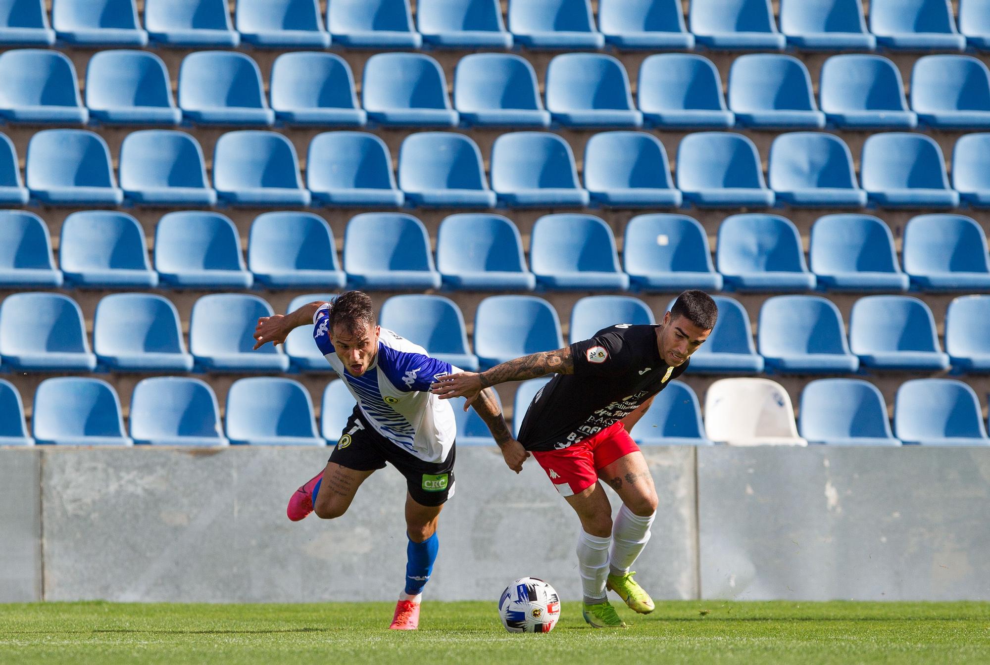 Las imágenes del partido Hércules - Peña Deportiva